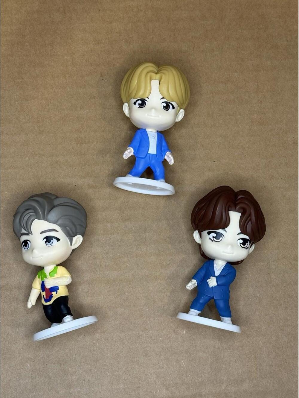Lot of 3 K-Pop BTS McDonalds Happy Meal Toys 2025 Tiny Tan A3